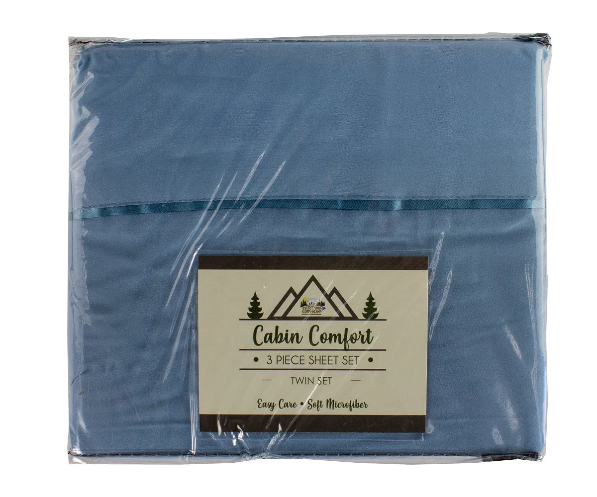 Cabin Comfort Twin Sheet Set