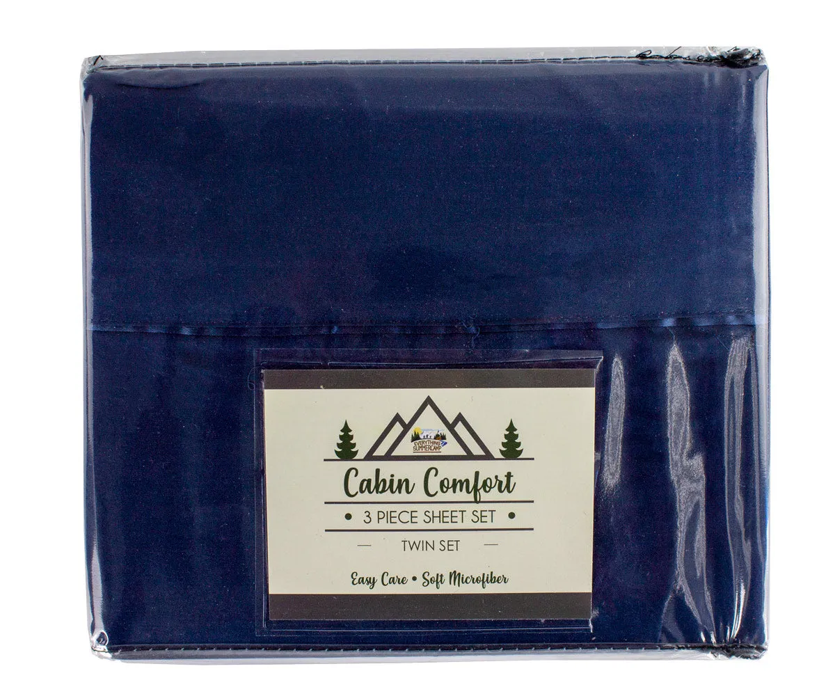 Cabin Comfort Twin Sheet Set