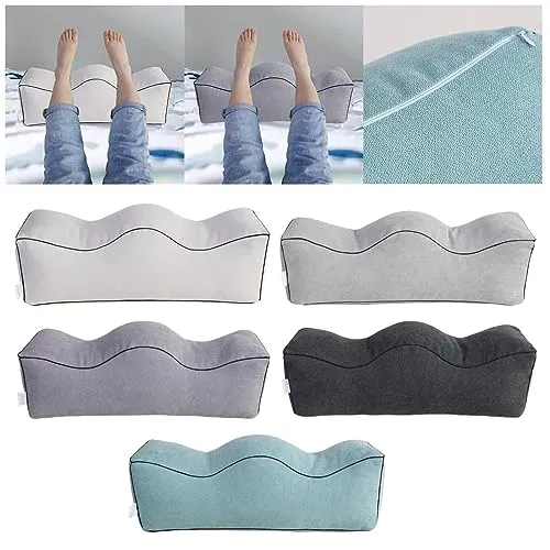 CALANDIS® Leg Elevation Pillow for Pregnancy Skin Friendly Soft Ankle Elevation Pillow White | 1 Piece Knee Pillow