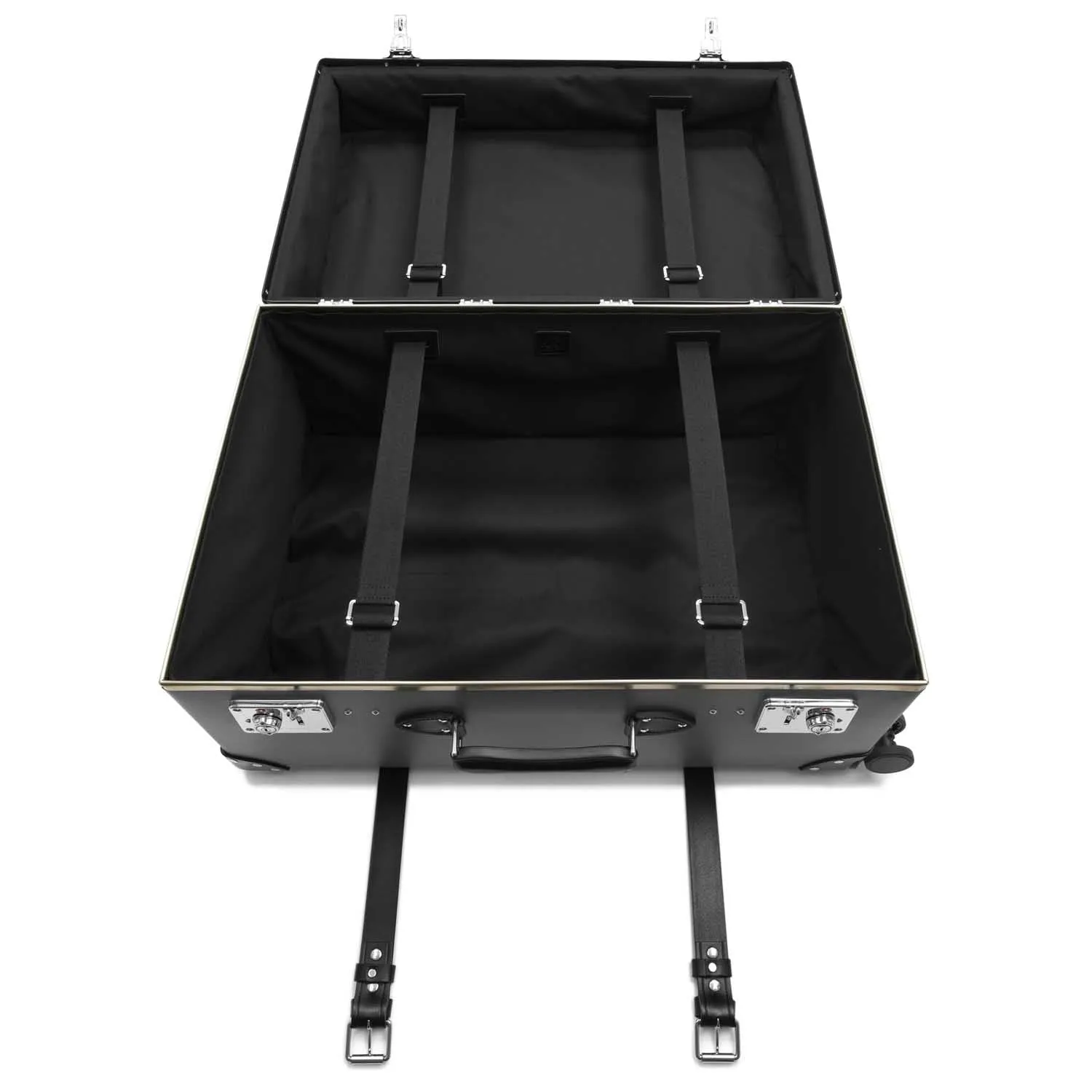 Centenary · XL Trunk - 4 Wheels | Charcoal/Black/Chrome