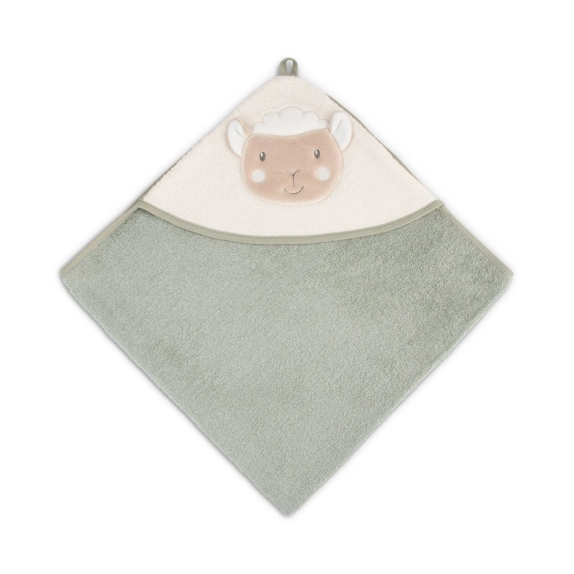 Character Hooded Towel - Farmyard Lamb