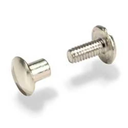 Chicago Screw Posts 3/8" Heavy Duty Nickel Plated