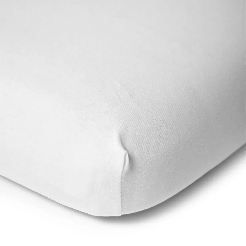 Childhome Fitted Sheet Bed White