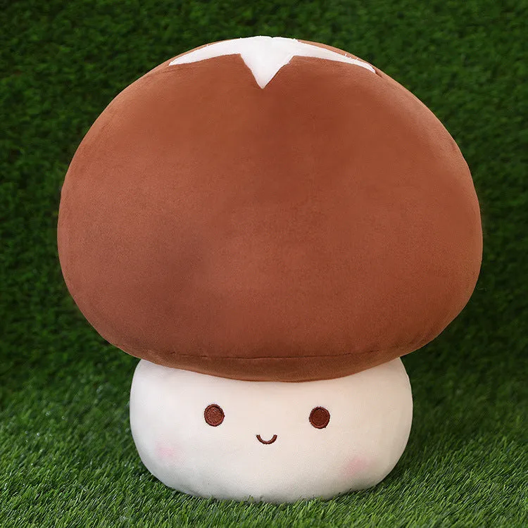 Children's Pillow With Mushroom Dolls