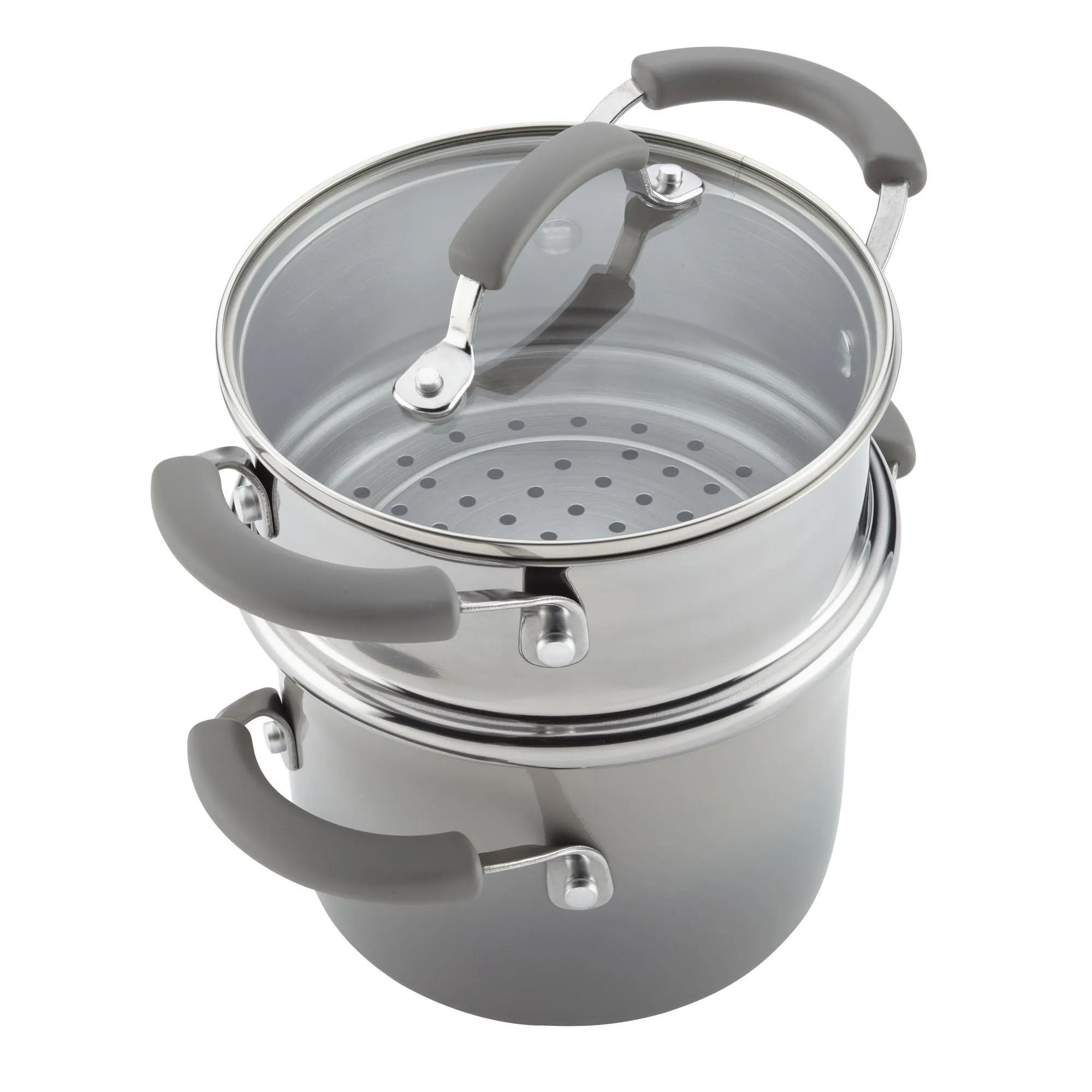 Classic Brights 3-Quart Covered Steamer Set