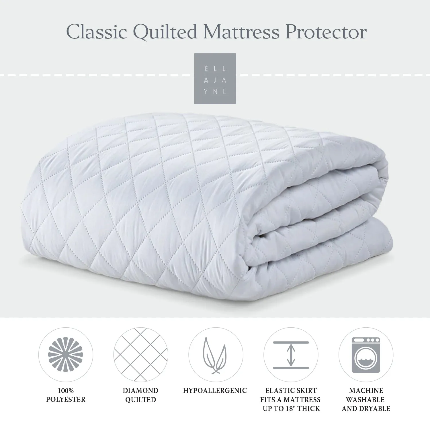 Classic Quilted Mattress Protector