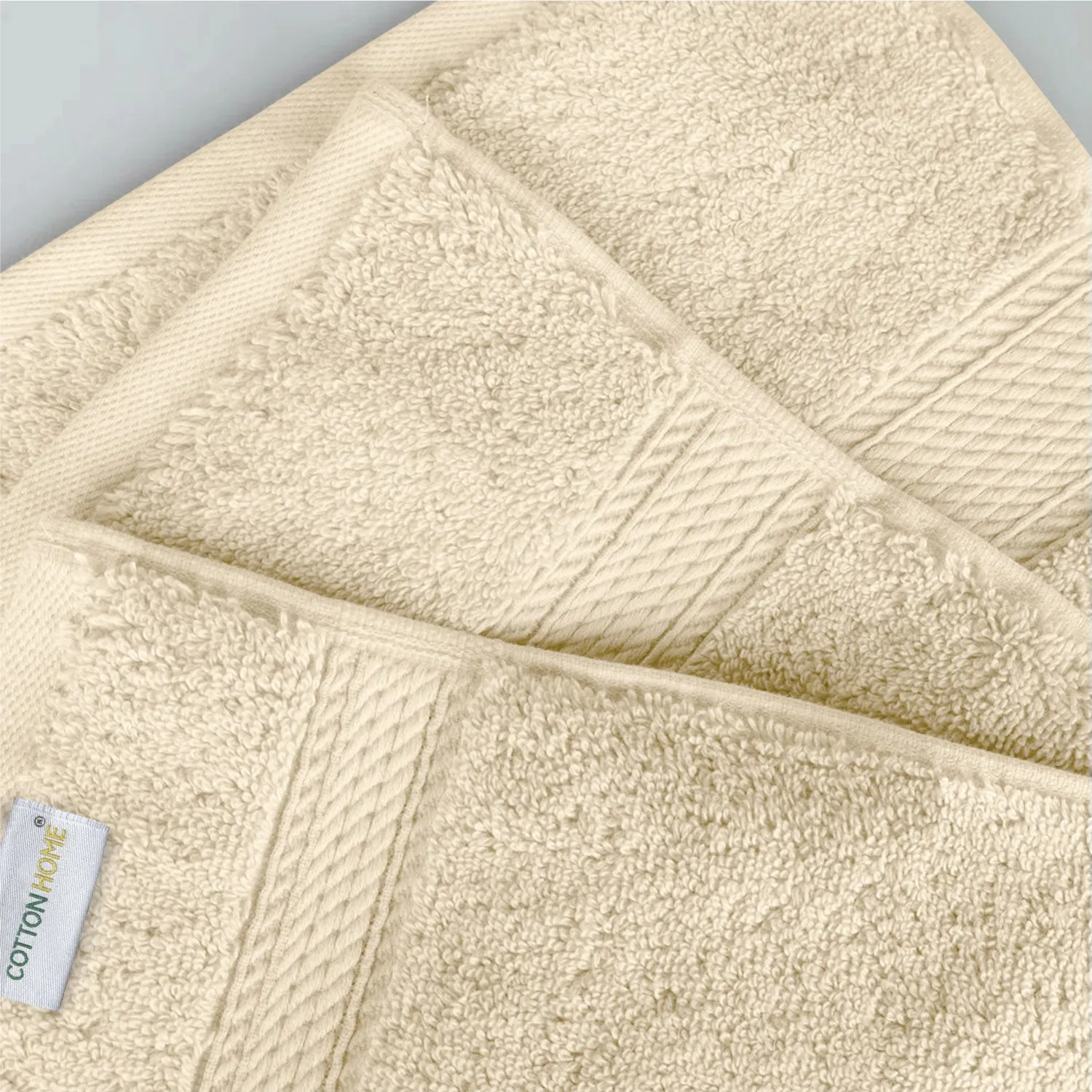 Cotton Bath Towel Pack of 2 Soft Feel, Quick Dry, Highly Absorbent Durable Towels