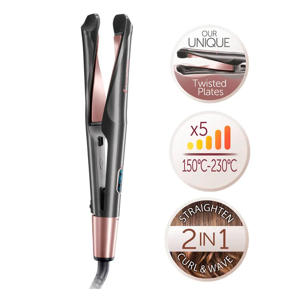 Curl & Straight Confidence Straightener S6606