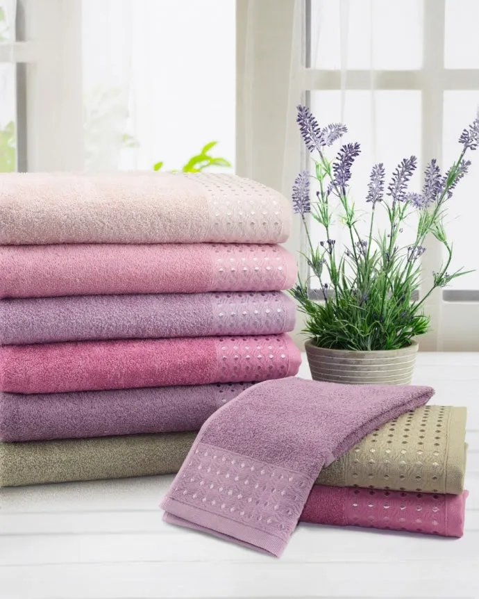 Damson Petek Turkish Cotton Bath Towel 28x56" 1pc