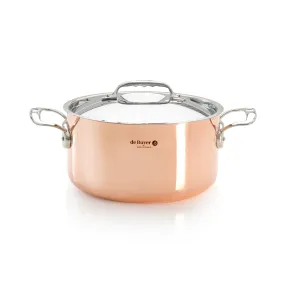 De Buyer Inocuivre Copper Stockpot, 24cm