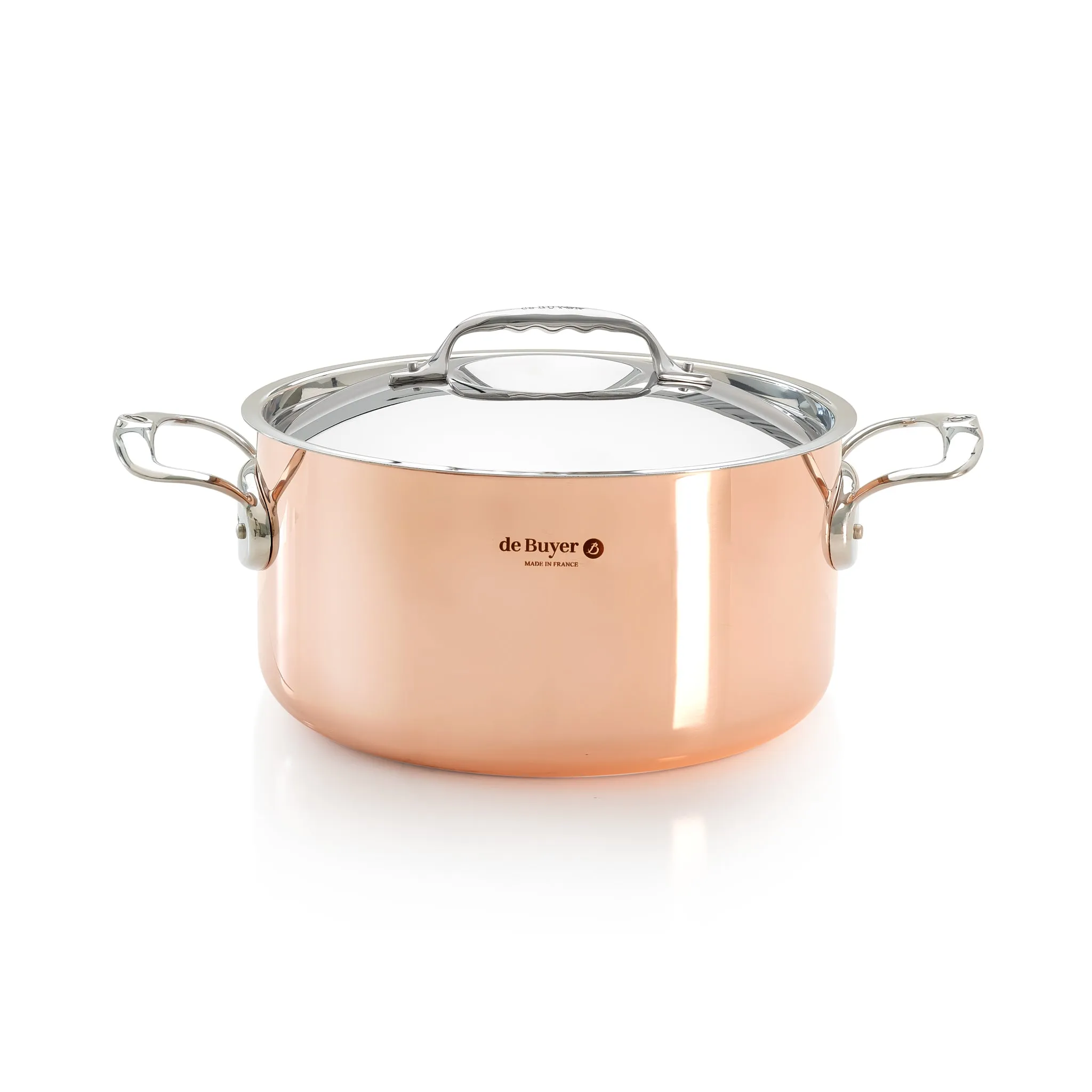 De Buyer Inocuivre Copper Stockpot, 24cm