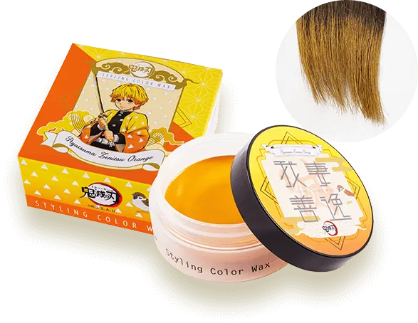 Demon Slayer Colored Hair Wax: Agatsuma Zenitsu Orange