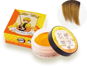 Demon Slayer Colored Hair Wax: Agatsuma Zenitsu Orange