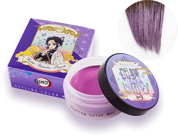 Demon Slayer Colored Hair Wax: Kocho Shinobu Purple