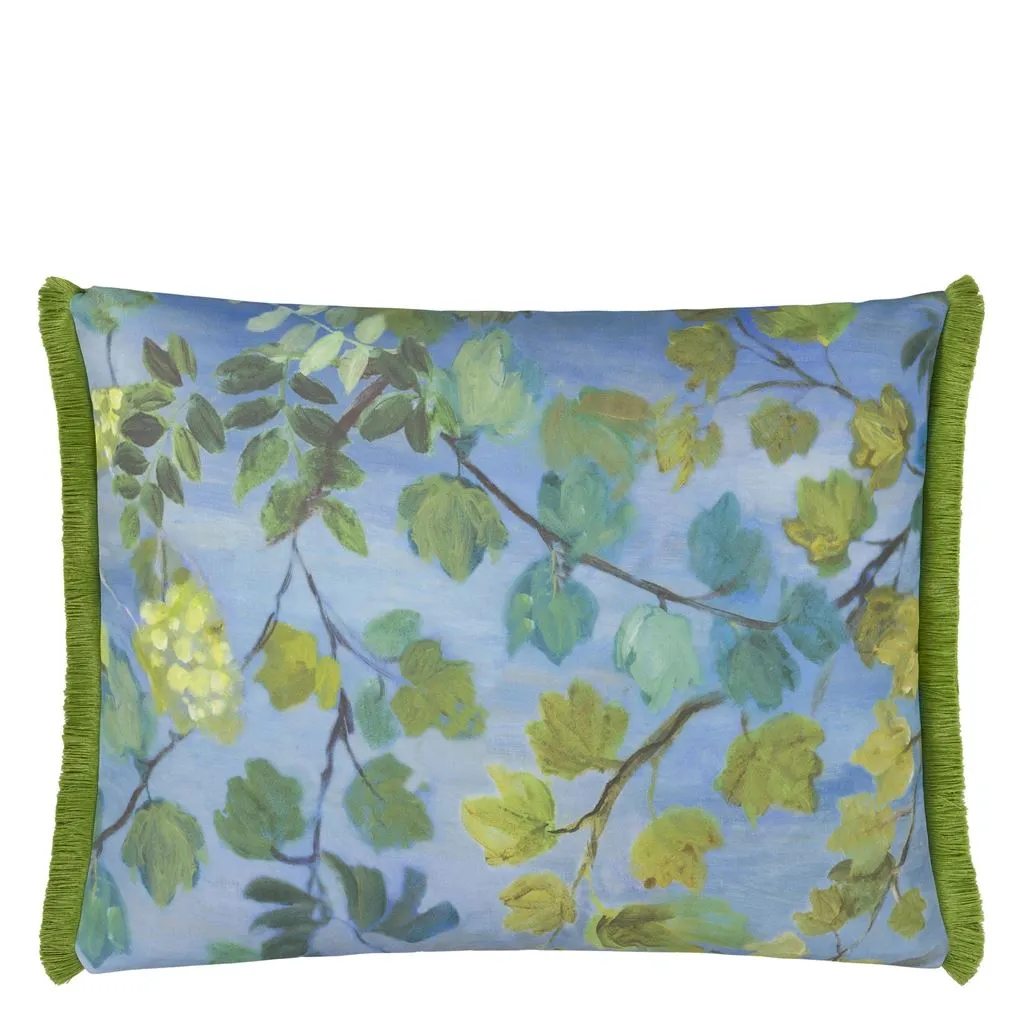 Designers Guild Giardino Segreto Cornflower Outdoor Decorative Pillow Pillow