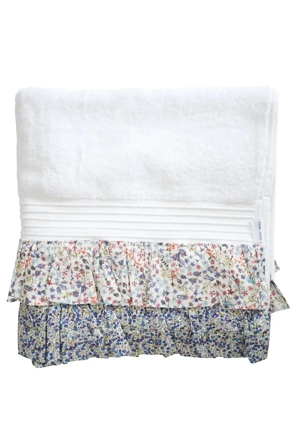 DONNA LEIGH & WILTSHIRE BUD Liberty Ruffle Edge Towel