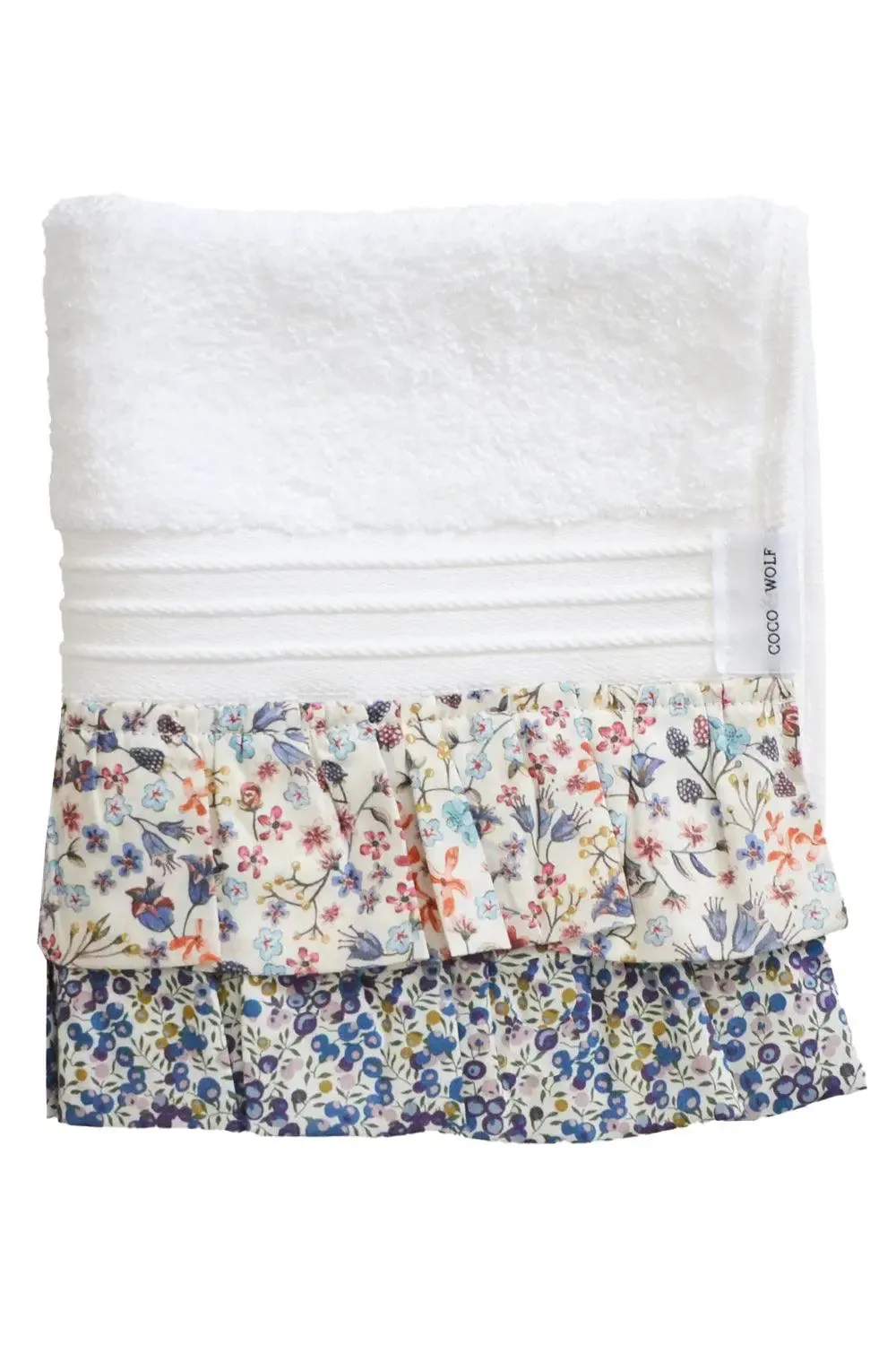 DONNA LEIGH & WILTSHIRE BUD Liberty Ruffle Edge Towel