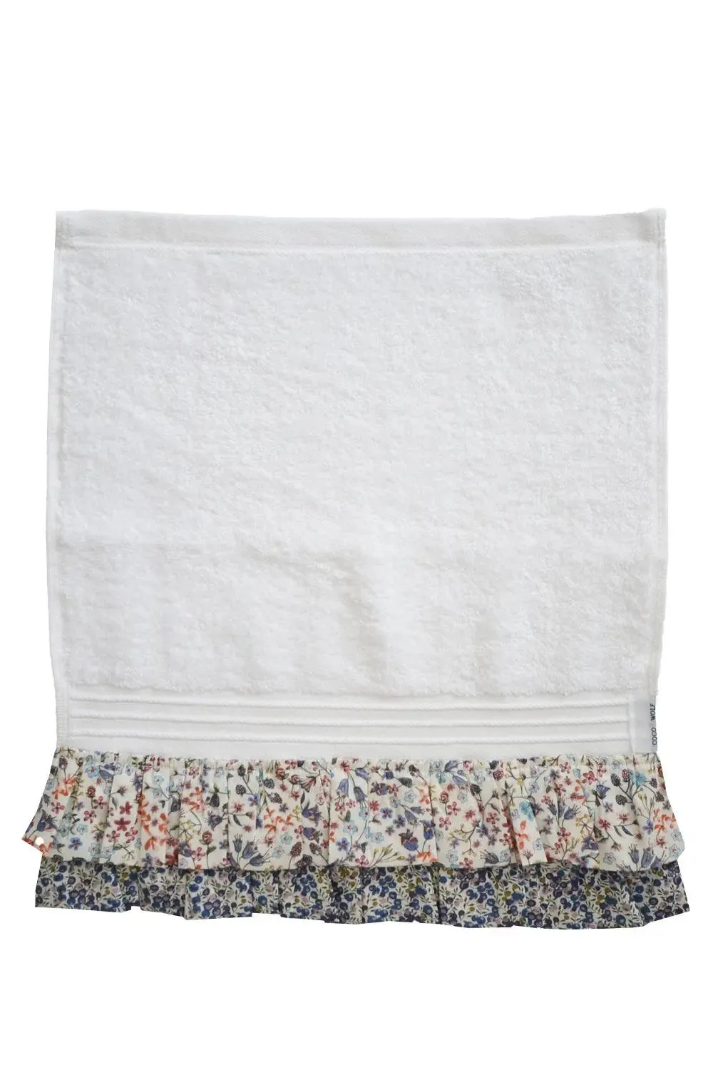 DONNA LEIGH & WILTSHIRE BUD Liberty Ruffle Edge Towel