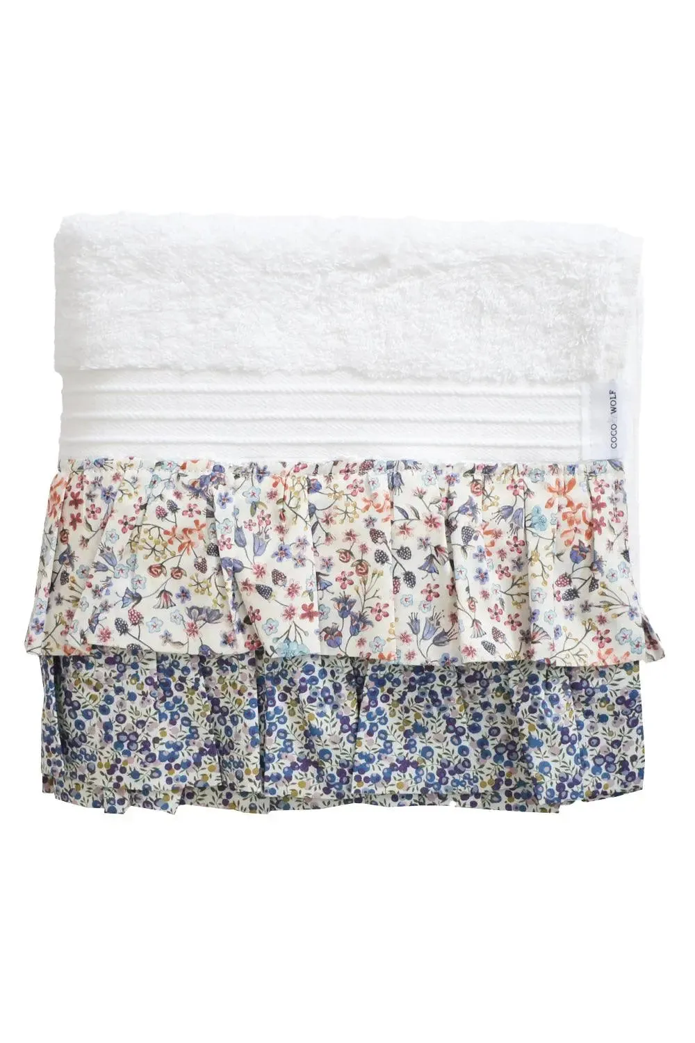 DONNA LEIGH & WILTSHIRE BUD Liberty Ruffle Edge Towel