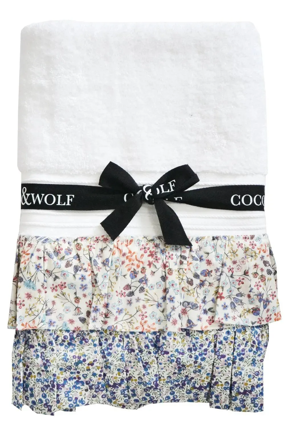 DONNA LEIGH & WILTSHIRE BUD Liberty Ruffle Edge Towel