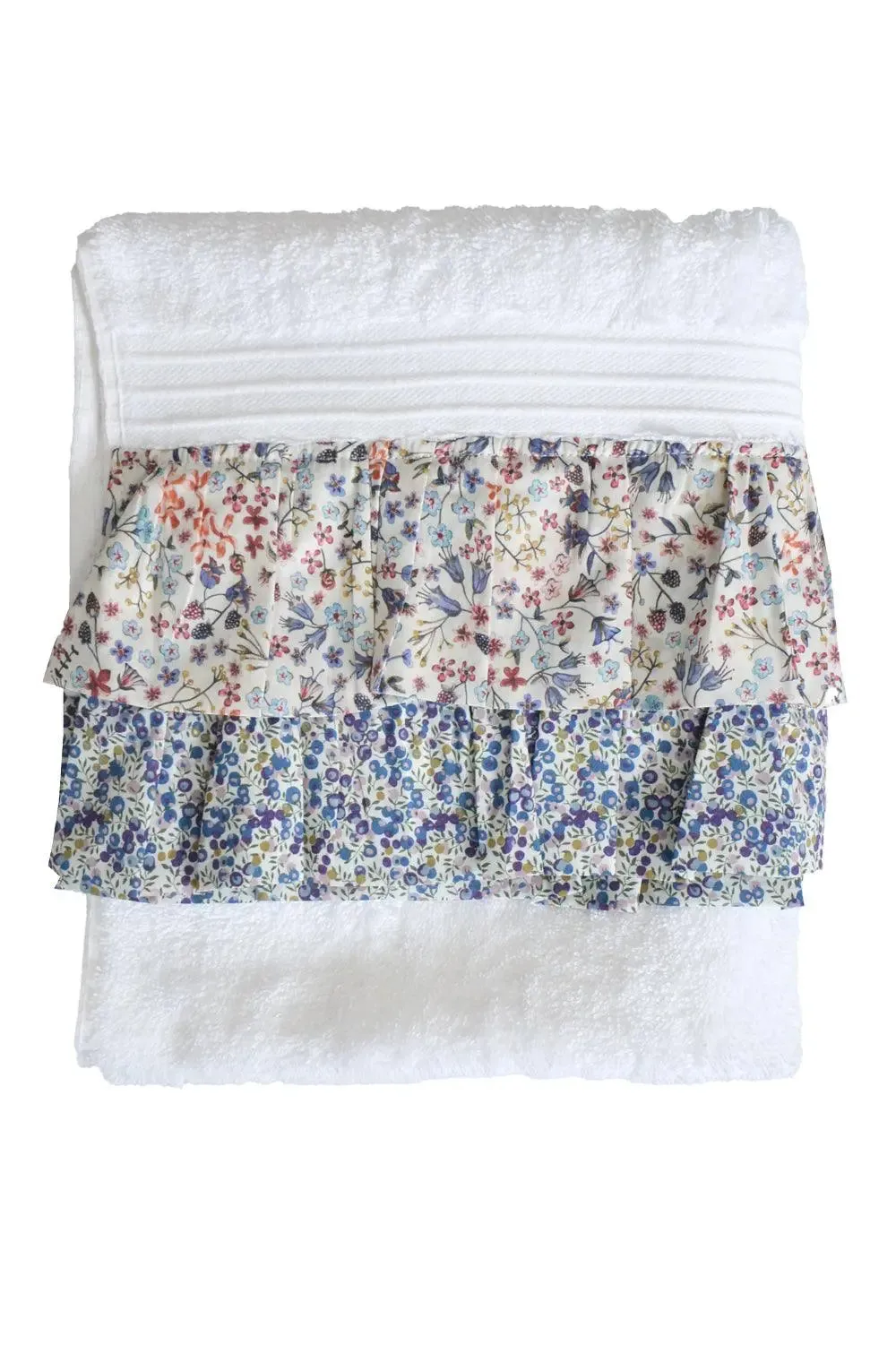 DONNA LEIGH & WILTSHIRE BUD Liberty Ruffle Edge Towel