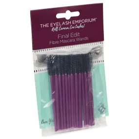 Eyelash Emporium Final Edit Fibre Mascara Wands (Pack of 25)