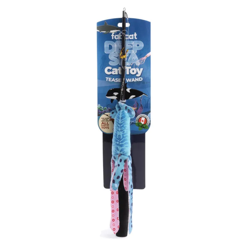 FabCat Deep Sea Squid Teaser Wand