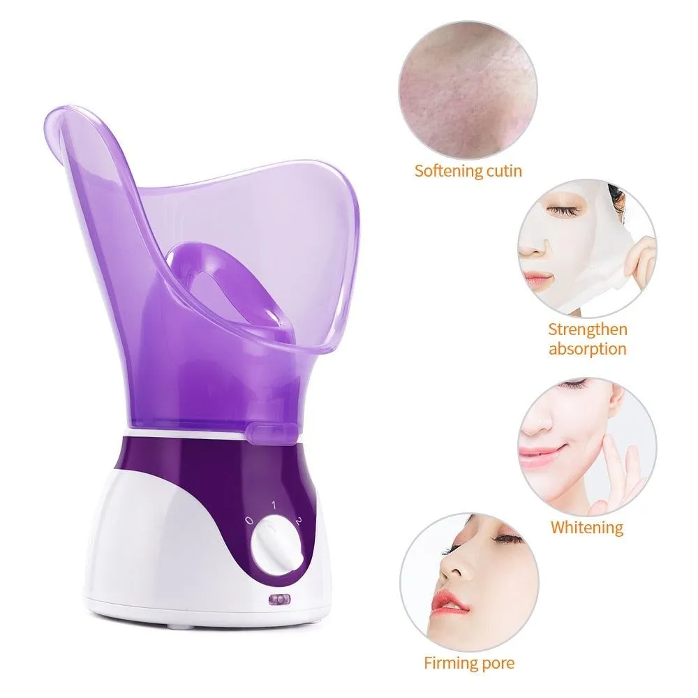 Facial Heating Sprayer Face Nose Steamer Skin Cleansing