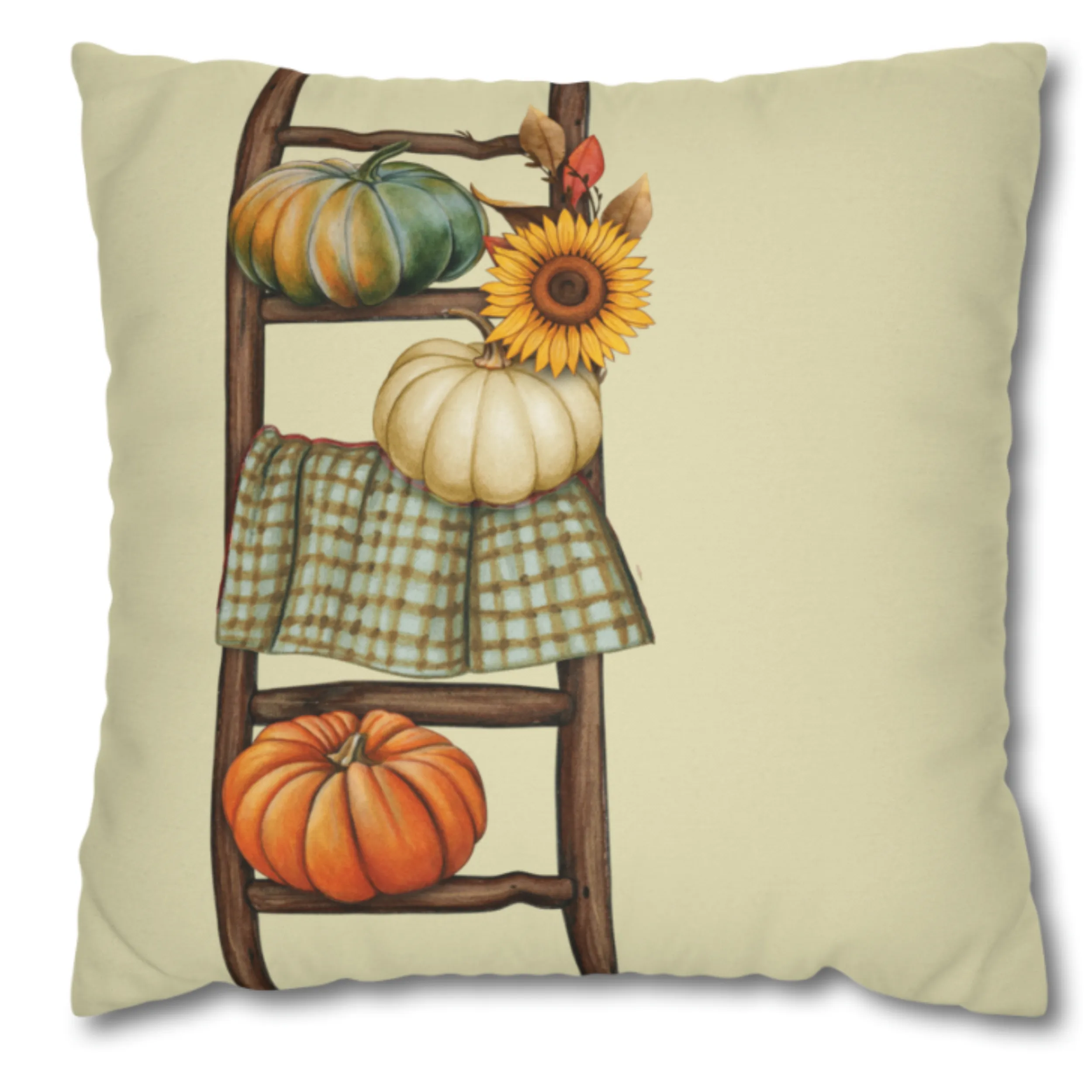 Fall Scarecrow Pillow Covers, Rustic Country Square Covers, Country Farmhouse Decor, Coordinating Pillow Cover Set, Farmhouse Pillows