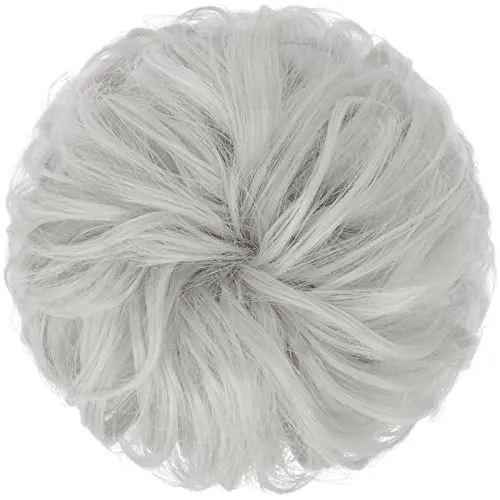 FESHFEN Messy Bun Hair Piece Hair Bun Scrunchies Synthetic