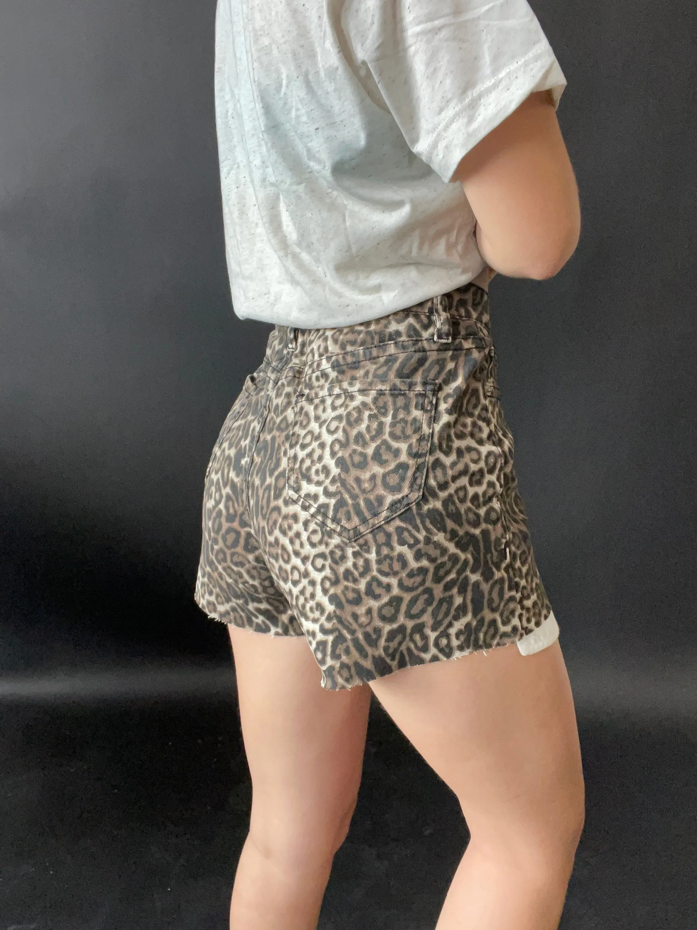 Final Sale ✨ Jill Cheetah Print Short