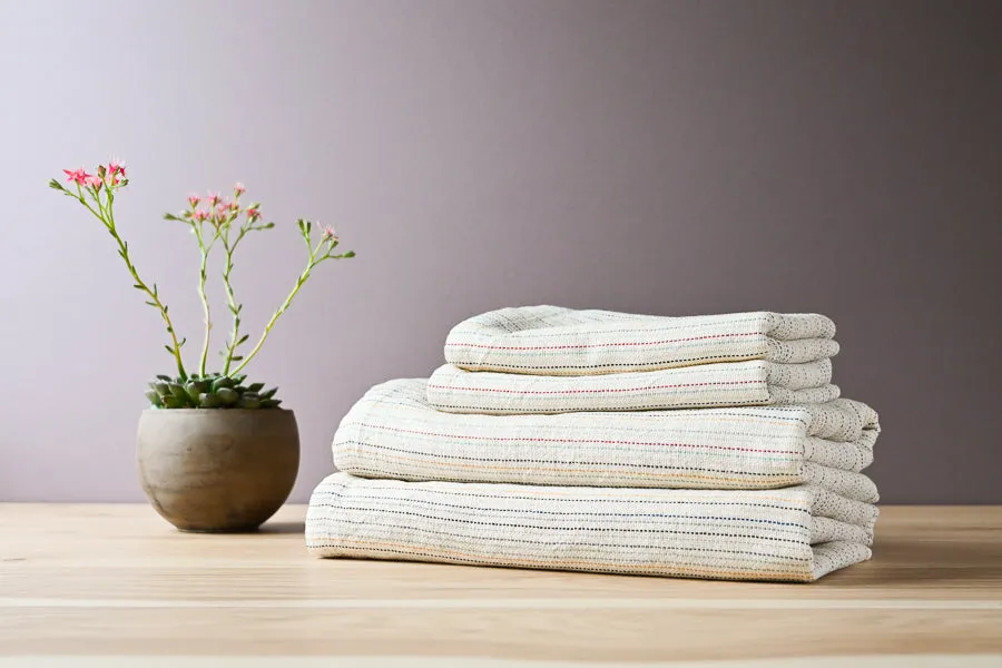 Fringeless Ella Linen Towel