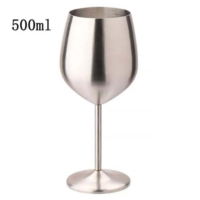 Funki Buys | Glasses | Champagne Flute 2 Pcs Set | Stainless Steel Cup