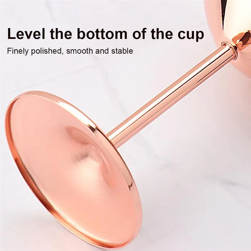 Funki Buys | Glasses | Champagne Flute 2 Pcs Set | Stainless Steel Cup