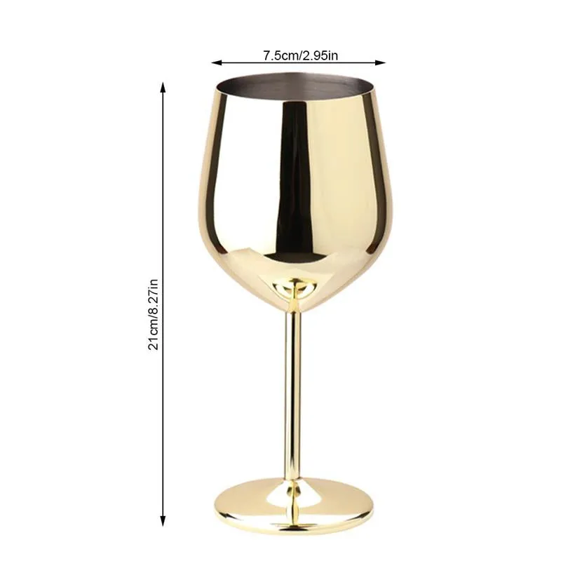 Funki Buys | Glasses | Champagne Flute 2 Pcs Set | Stainless Steel Cup