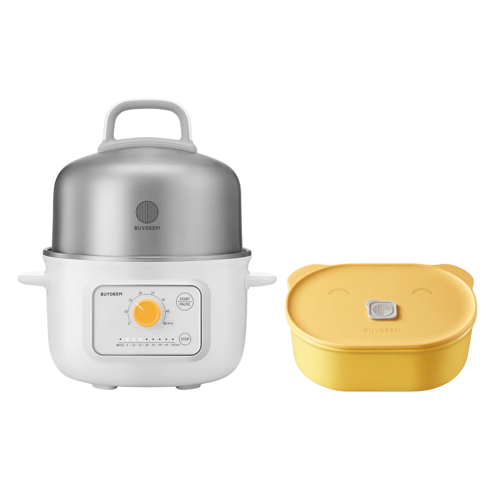 G32 Mini Electric Food Steamer with Ceramic Lunch Box - Bundle Offer