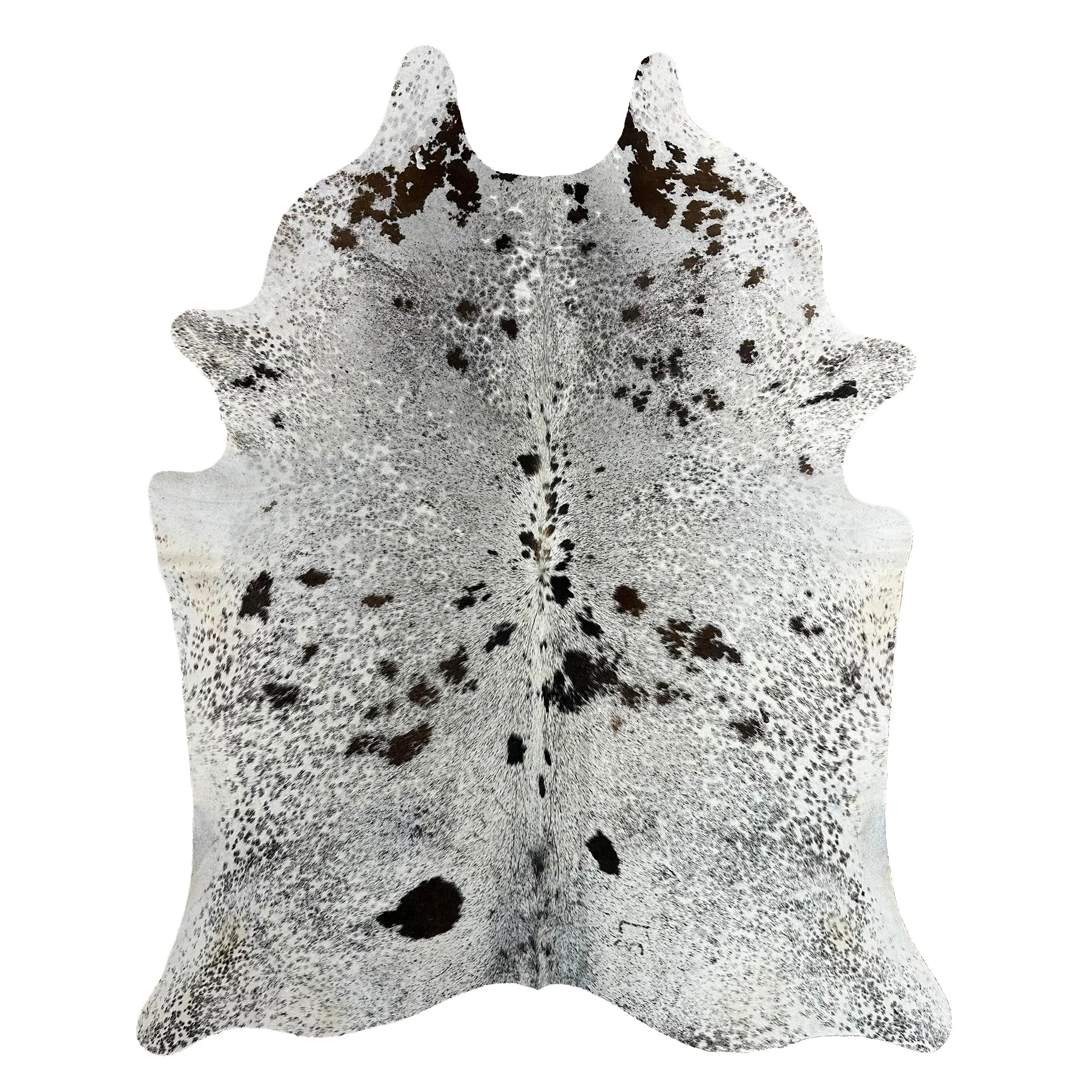 Genuine Cowhide Rugs - Salt and Pepper 00015