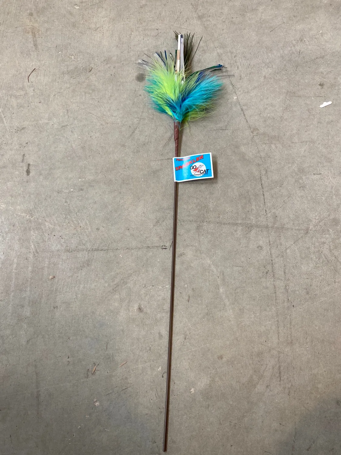 GO CAT 18-INCH PEACOCK SPARKLER WAND