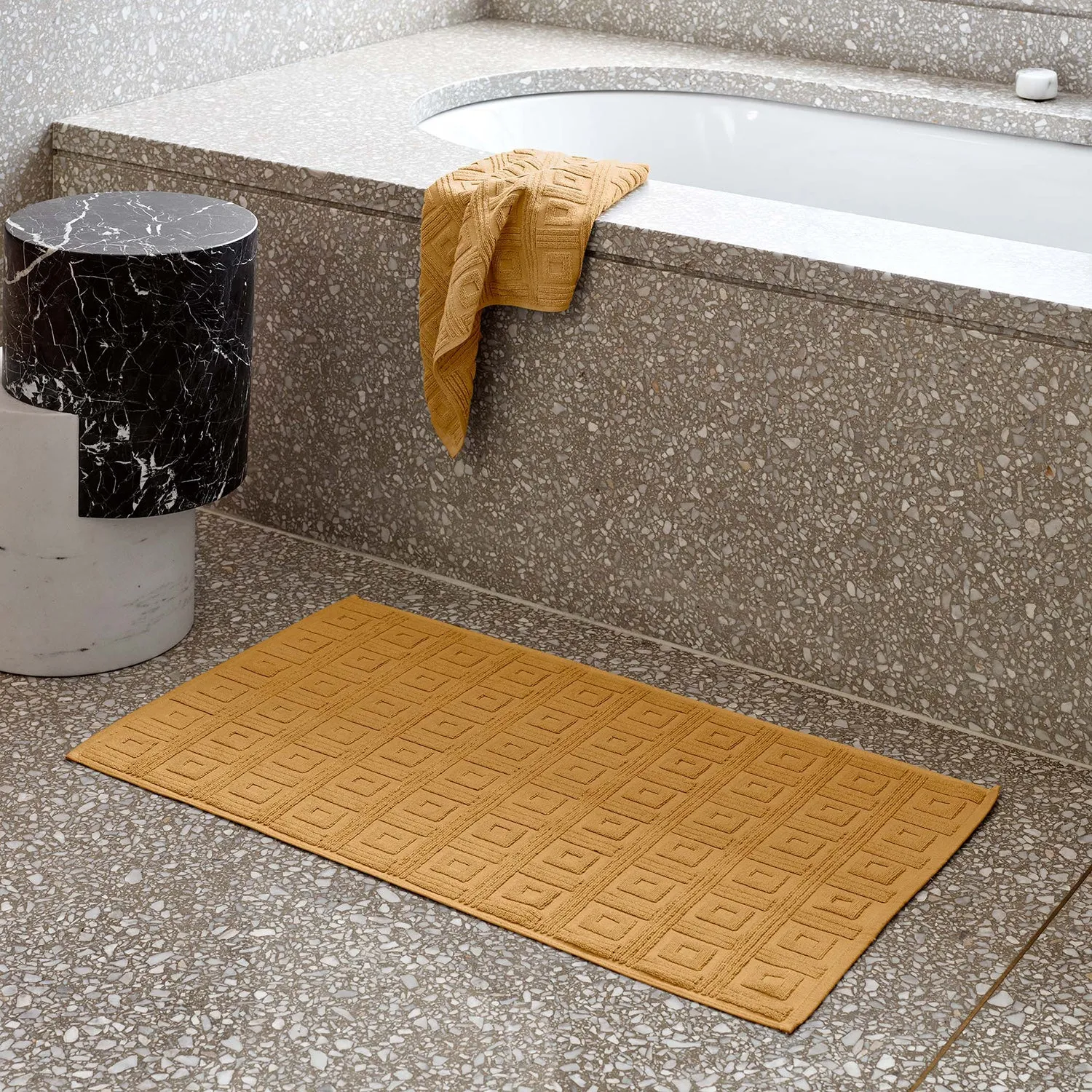 greg natale | astoria bath mat | mustard - DC