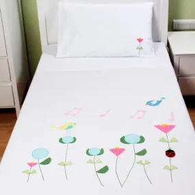 Happy Spring Bed Sheet (Single)