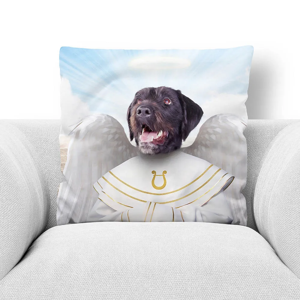 HARPING ON - CUSTOM PET PORTRAIT THROW PILLOW