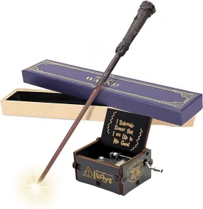 Harry Potter Light Wand Toy for Kids Gift with Music Box