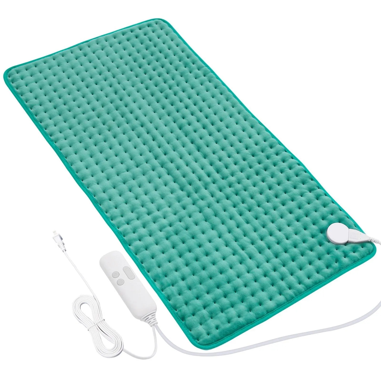 Heating Pads for Back Pain,18"x33" Large Electric Heating Pads with Auto Shut Off,6 Temperature Settings,Super-Soft,Fast Heating for Neck Back Shoulder Relief and Cramps