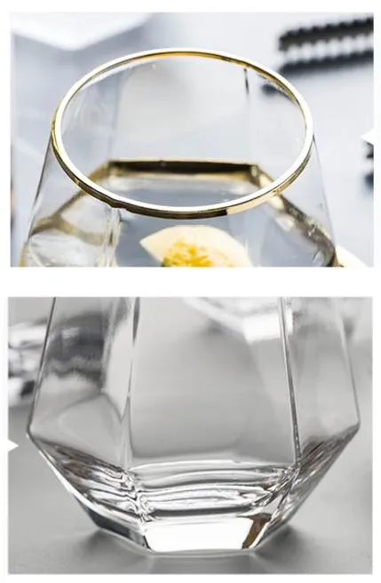 Hexagon Cocktail Glasses