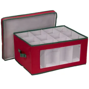 Holiday Wine Glass Storage Box