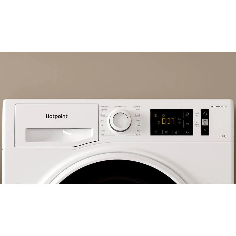 Hotpoint H3D81WBUK 8KG Condenser Tumble Dryer - White