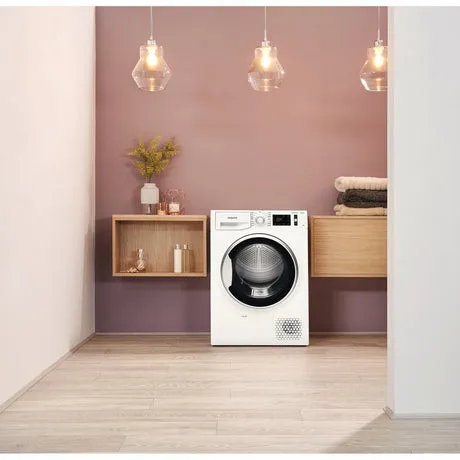 Hotpoint NTSM1192SKUK 9kg Heat Pump Tumble Dryer - White