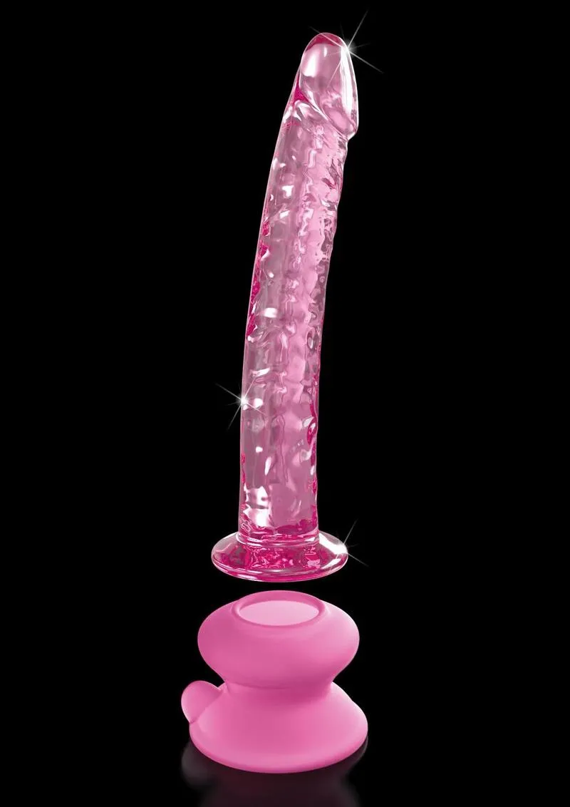 Icicles No. 86 Glass Wand with Bendable Silicone Suction Cup