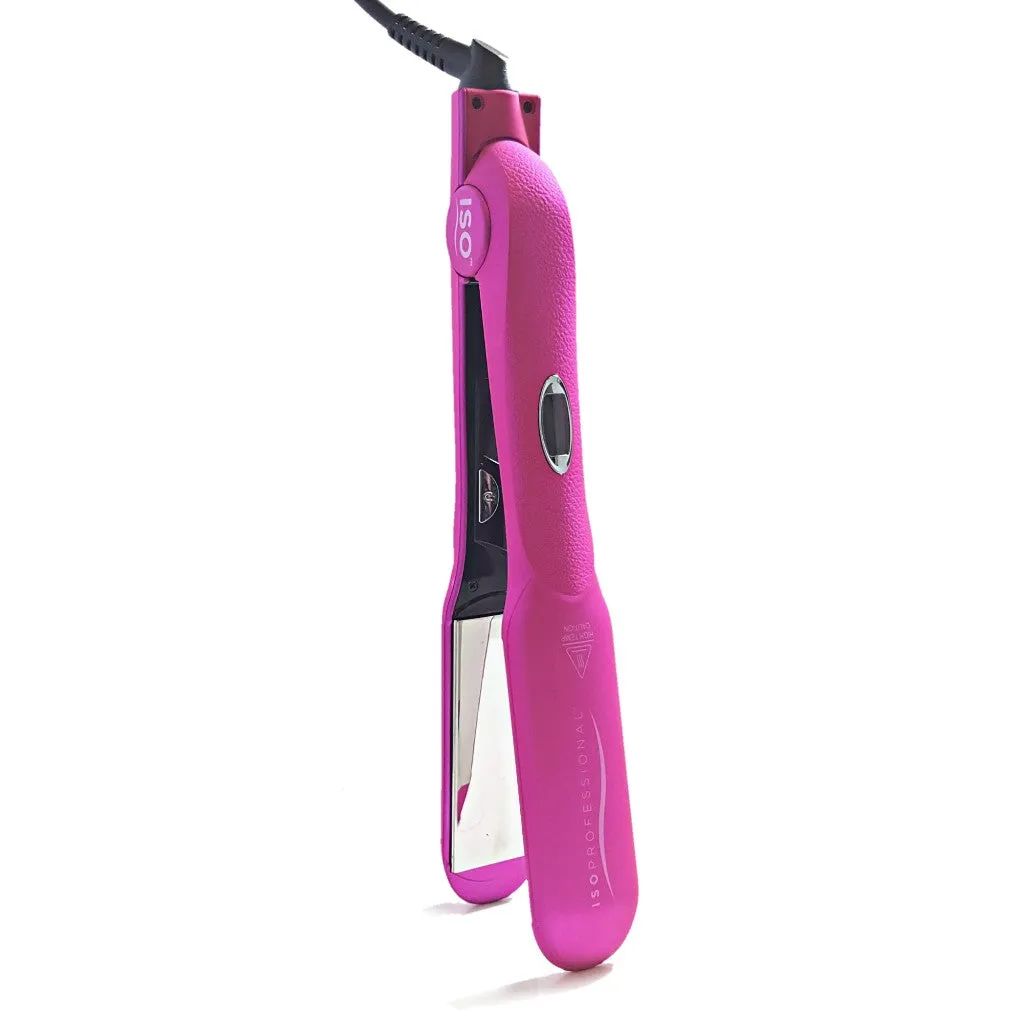 Iso Beauty Gold Collection Metallic Pink 1.5" Digital Infrared | Flat Iron