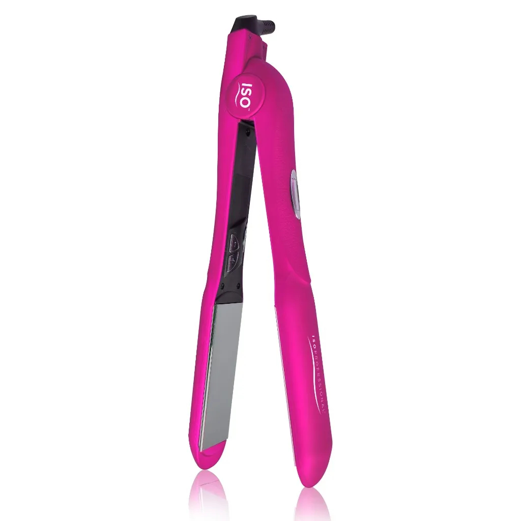 Iso Beauty Gold Collection Metallic Pink 1.5" Digital Infrared | Flat Iron